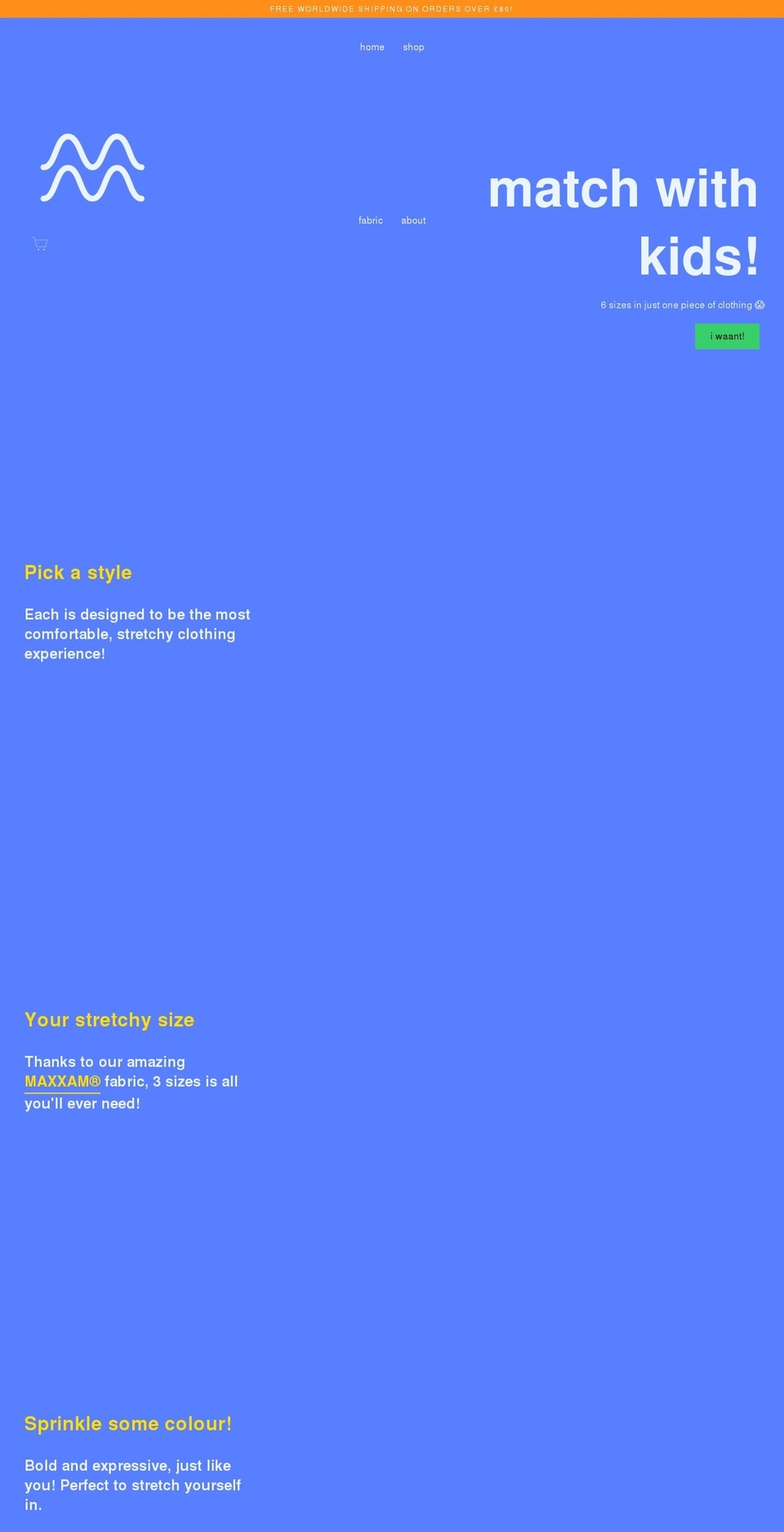 mooremaxxam.com shopify website screenshot