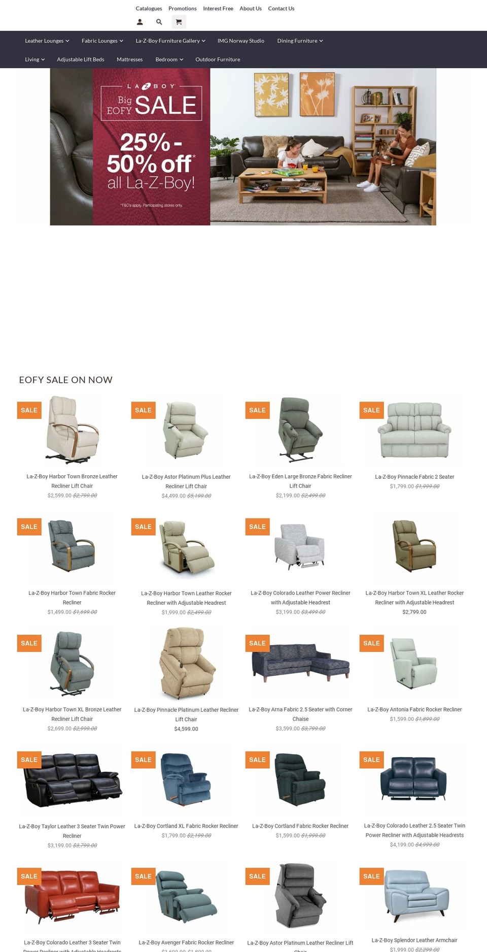 mooreshomemakers.com.au shopify website screenshot