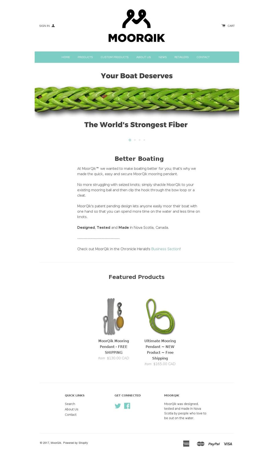 moorqik.com shopify website screenshot