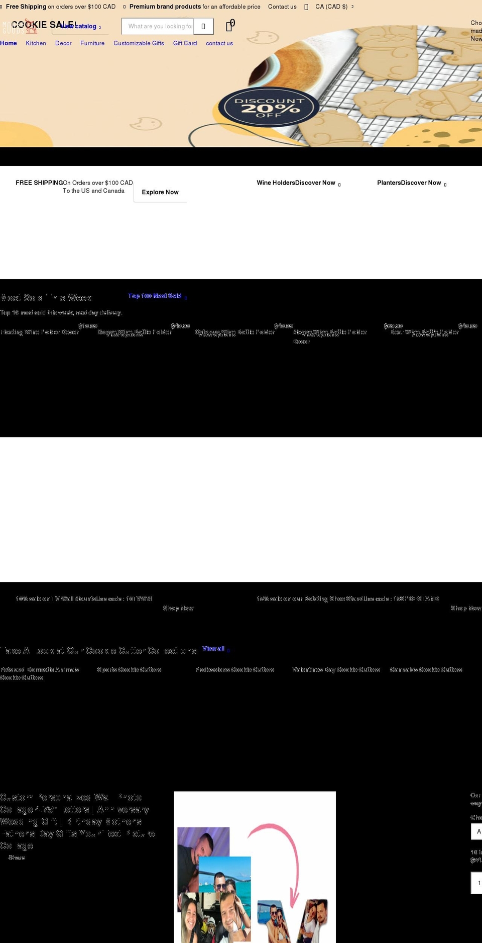 moosegoods.com shopify website screenshot