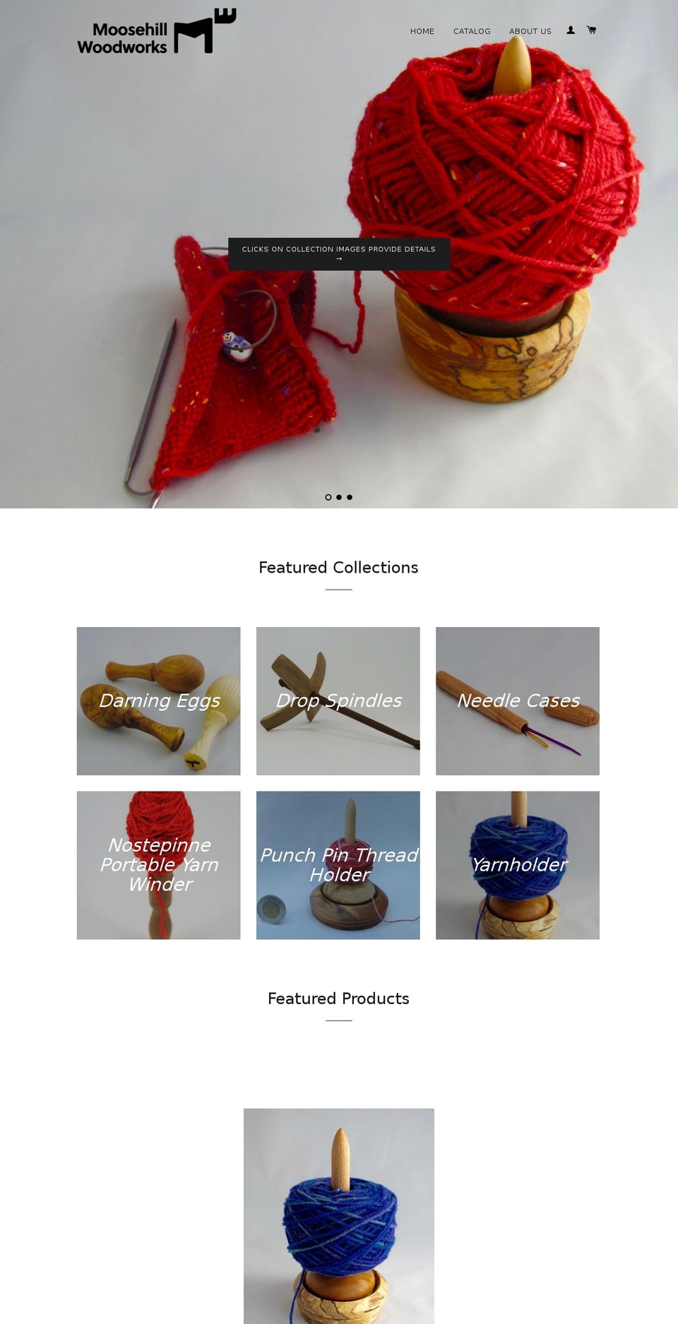 moosehillwoodworks.com shopify website screenshot