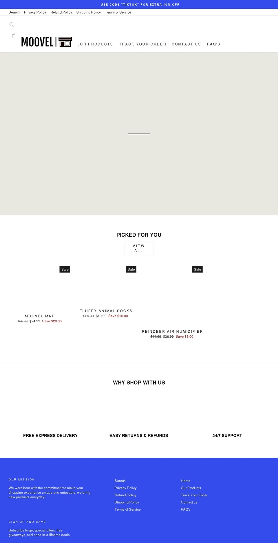moovel.shop shopify website screenshot