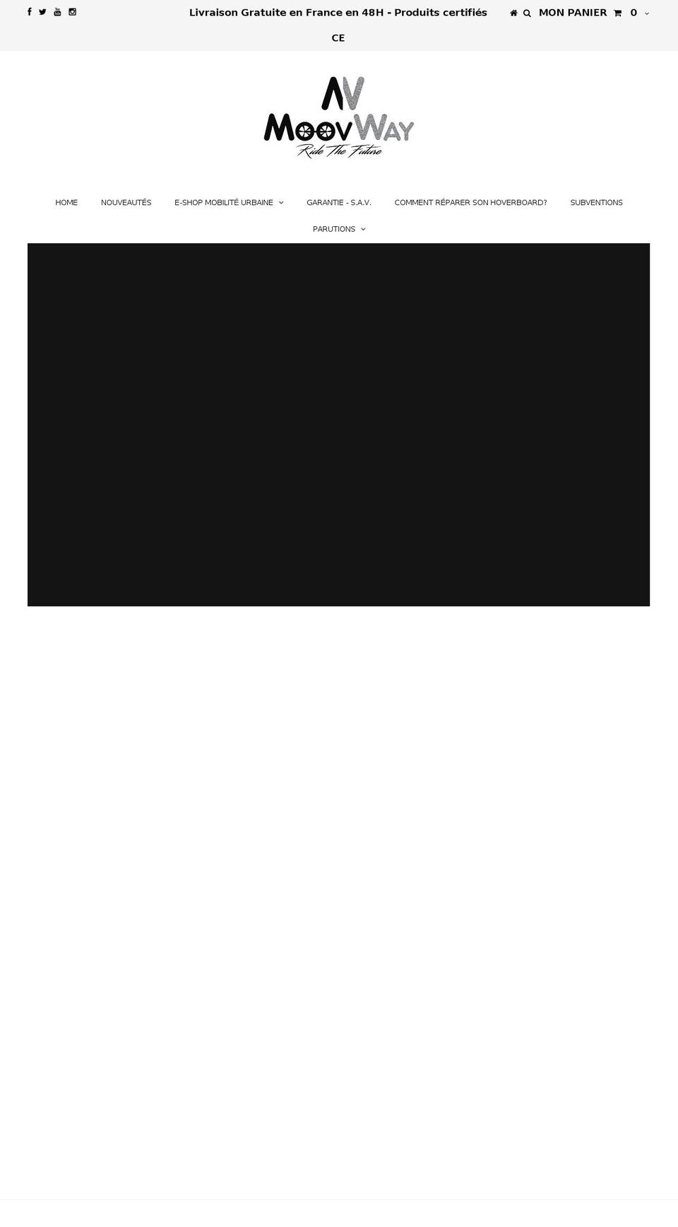 moovway.net shopify website screenshot