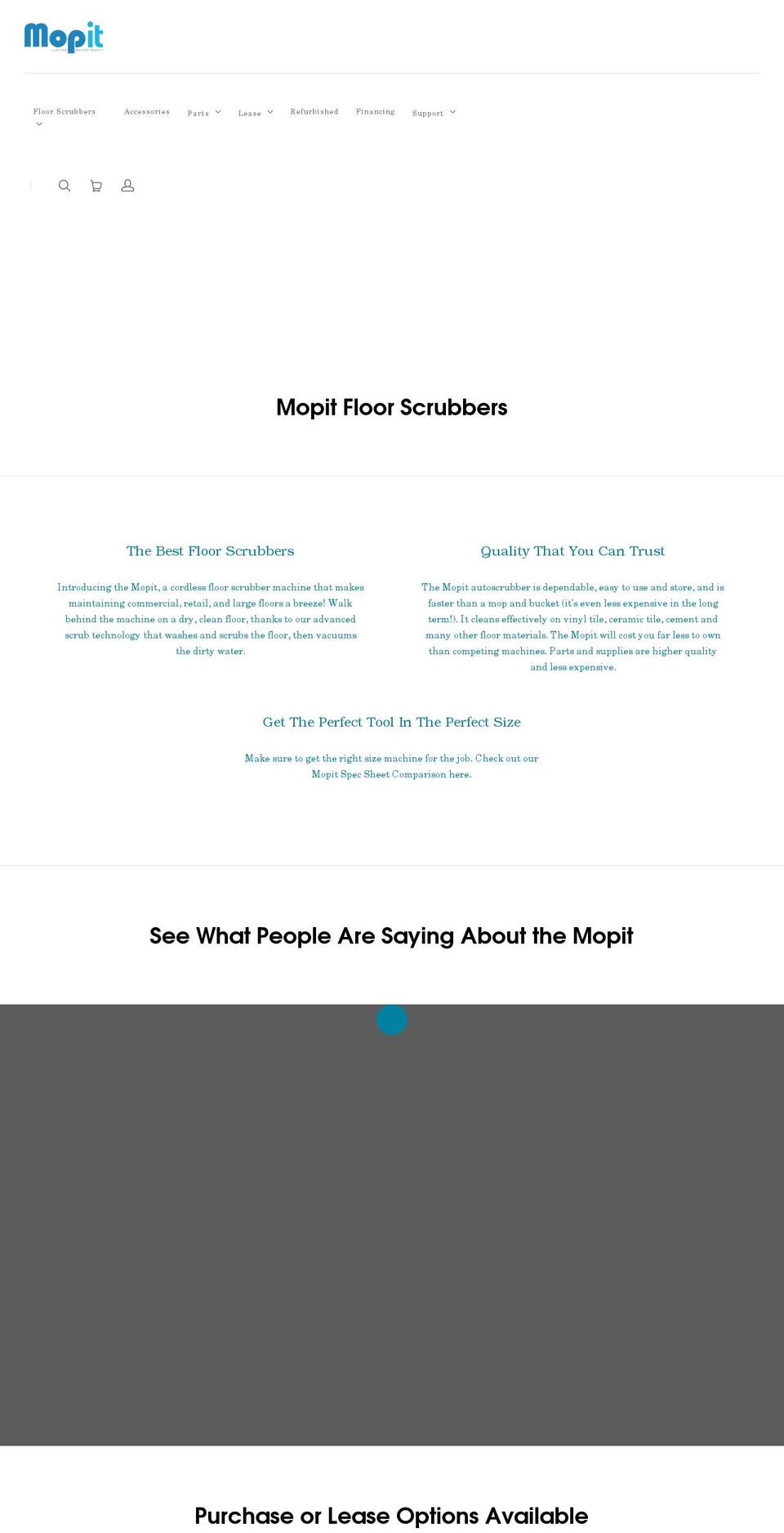mopit.com shopify website screenshot