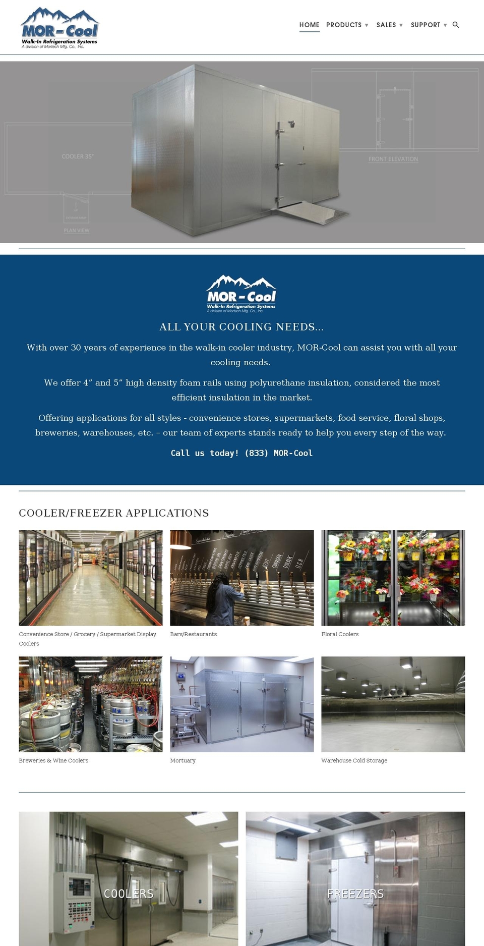 mor-cool.com shopify website screenshot