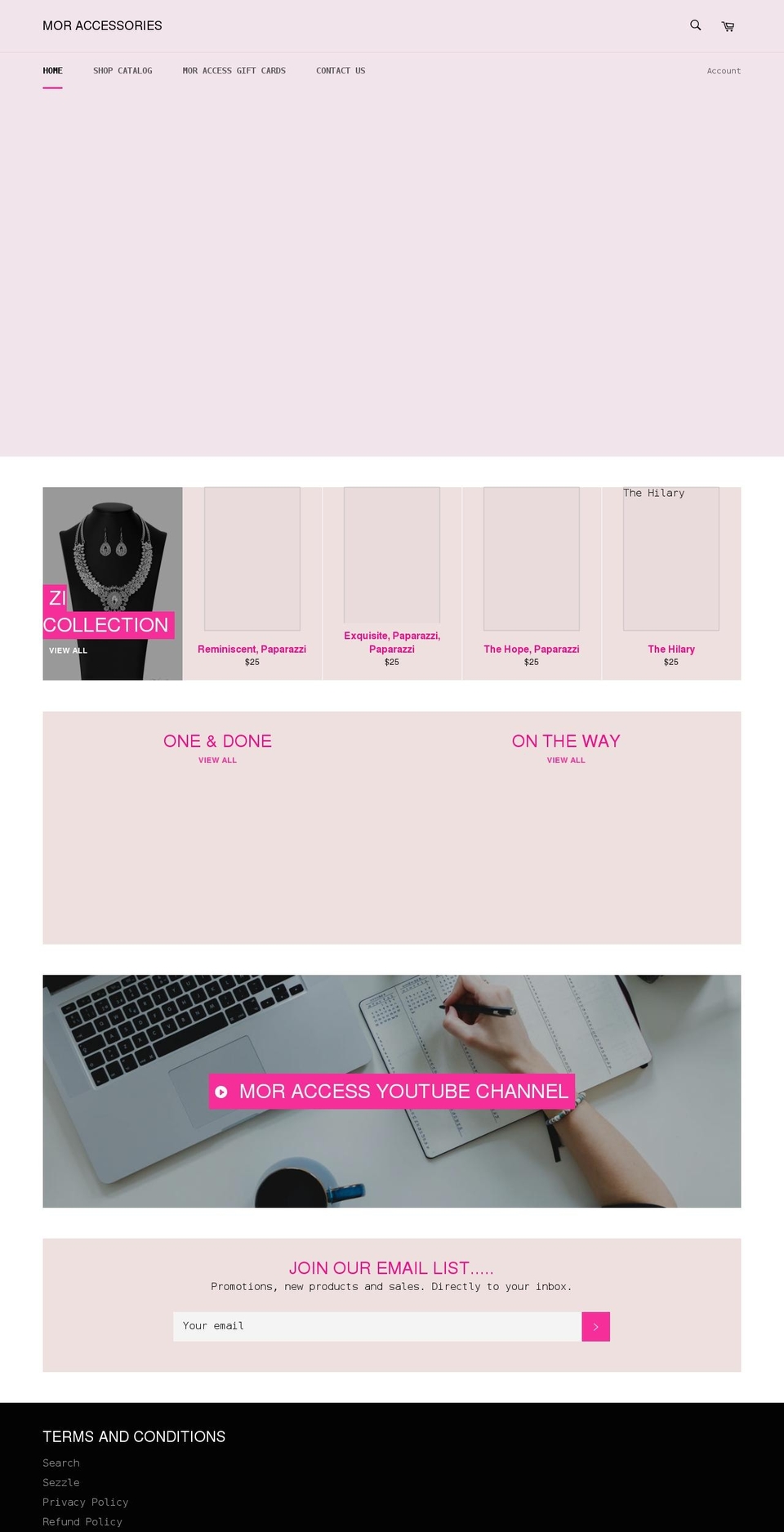 moraccessories4u.com shopify website screenshot