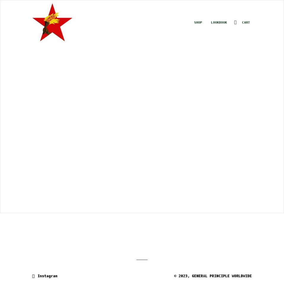 moralsandprinciples.com shopify website screenshot