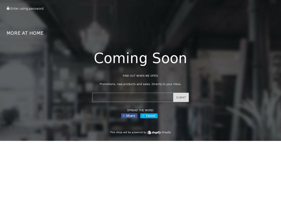 moreathome.co.uk shopify website screenshot