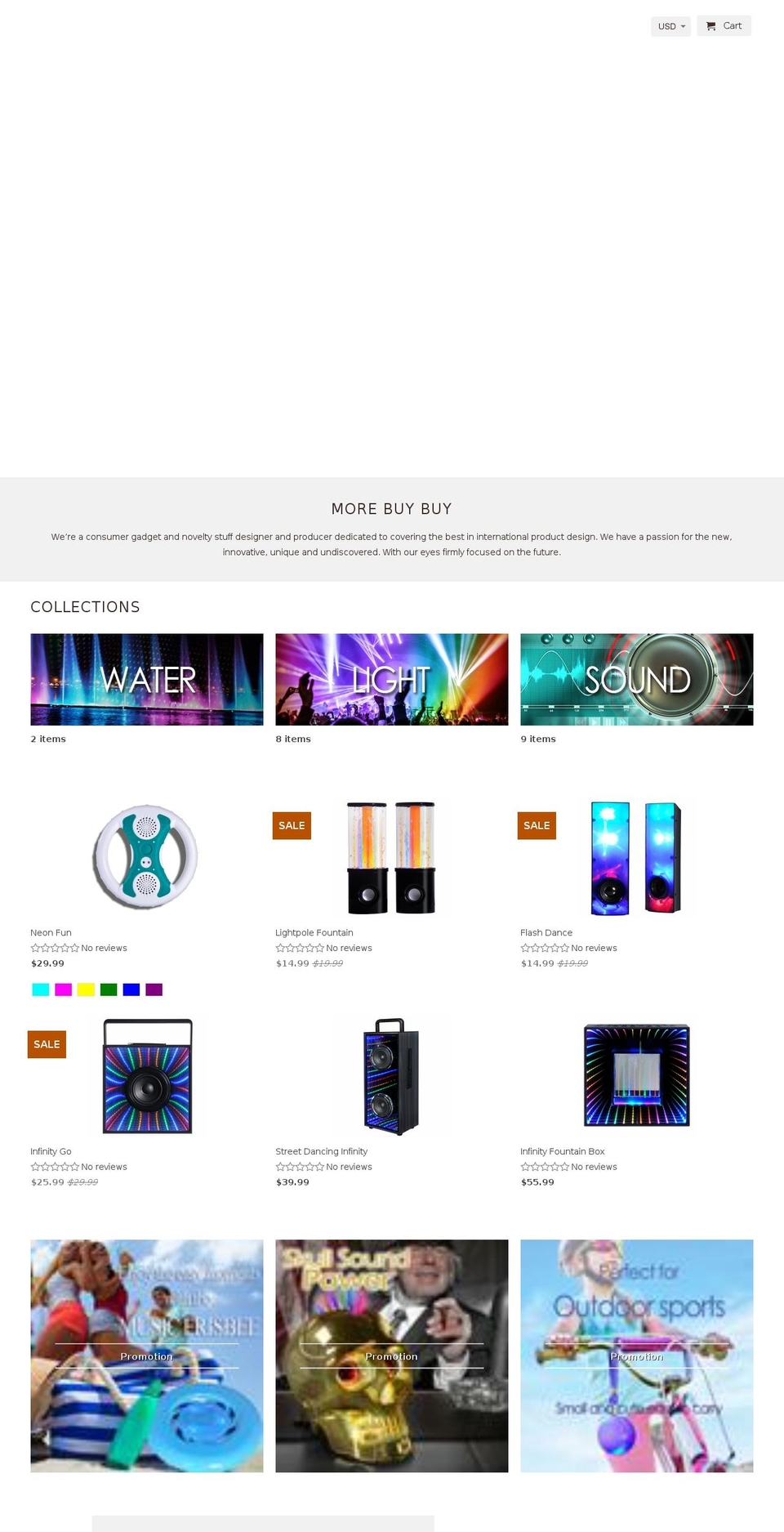 morebuybuy.com — Shopify storefront screenshot