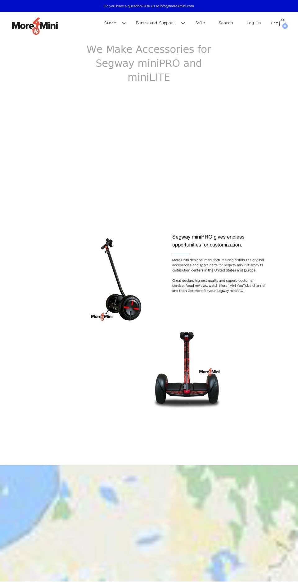 moreformini.com shopify website screenshot
