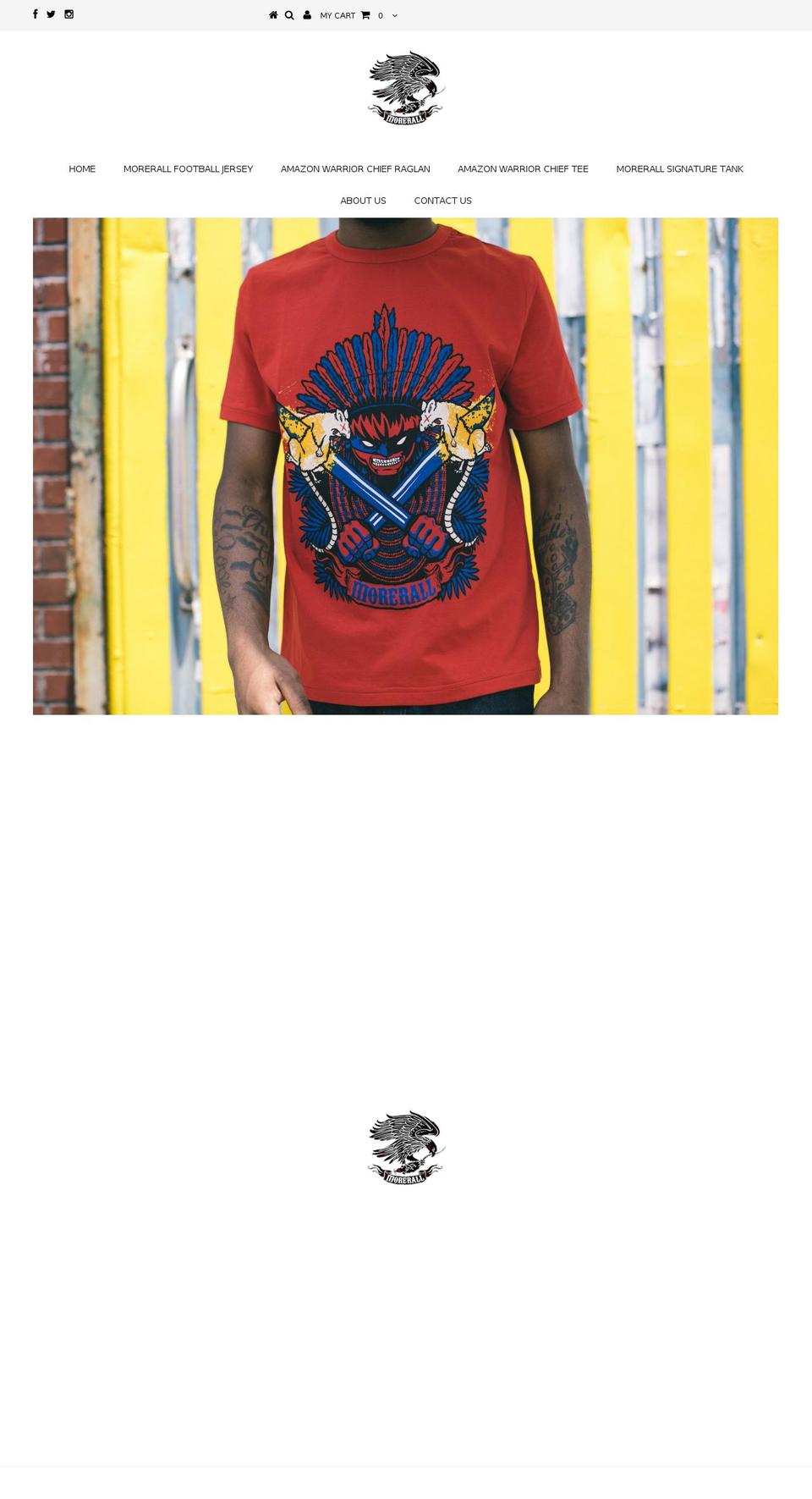 morerall.com shopify website screenshot