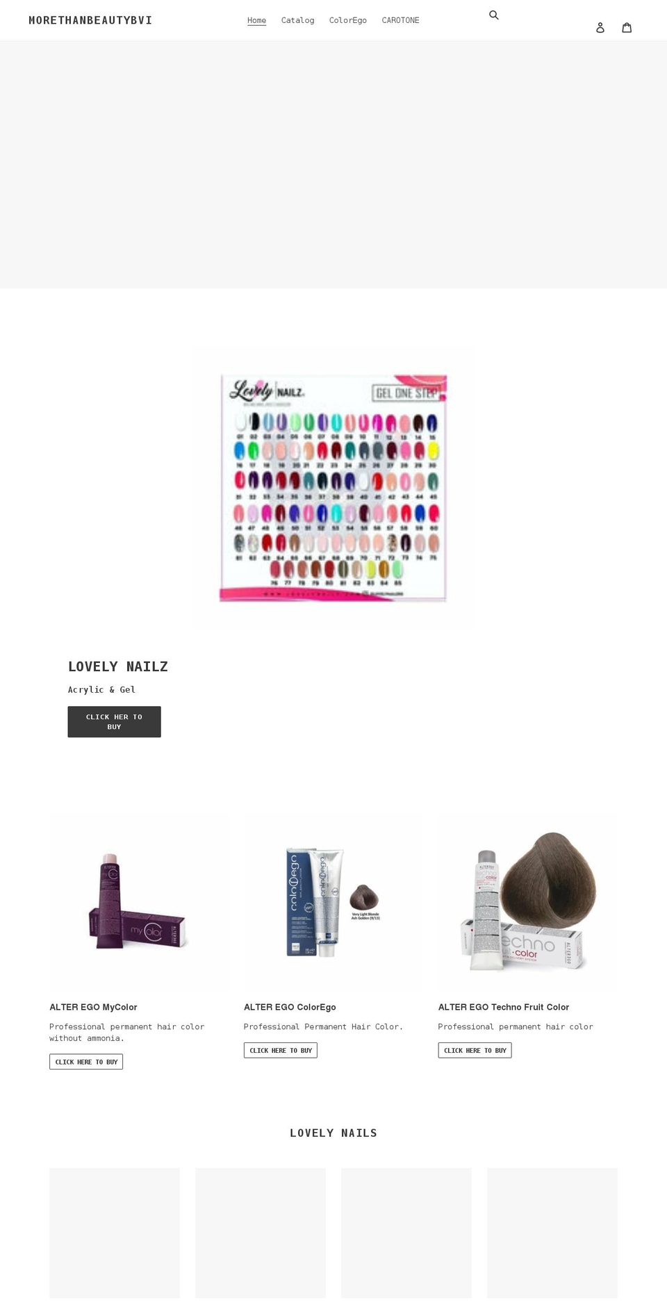 morethanbeautybvi.com shopify website screenshot