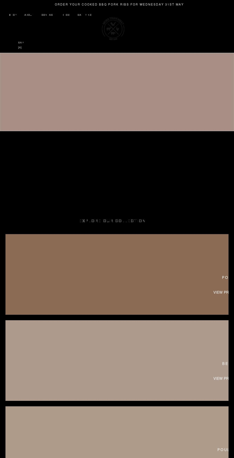 morethanmeat.com.au shopify website screenshot