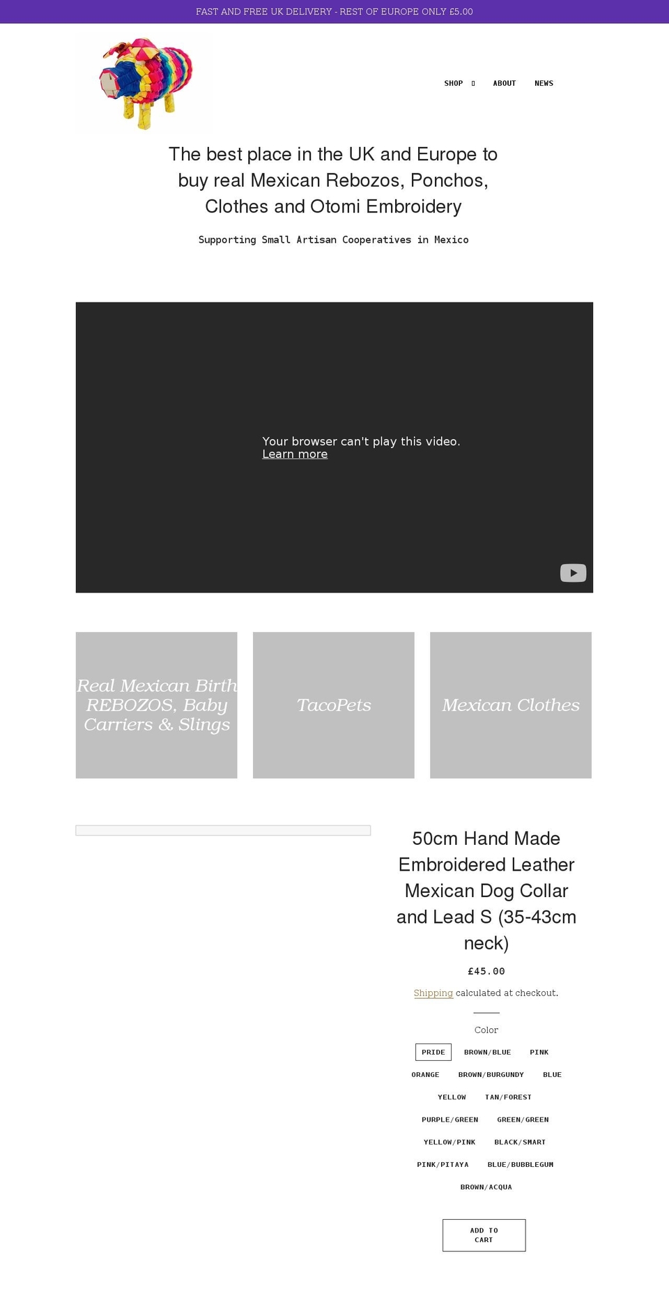 morethantacos.co.uk shopify website screenshot