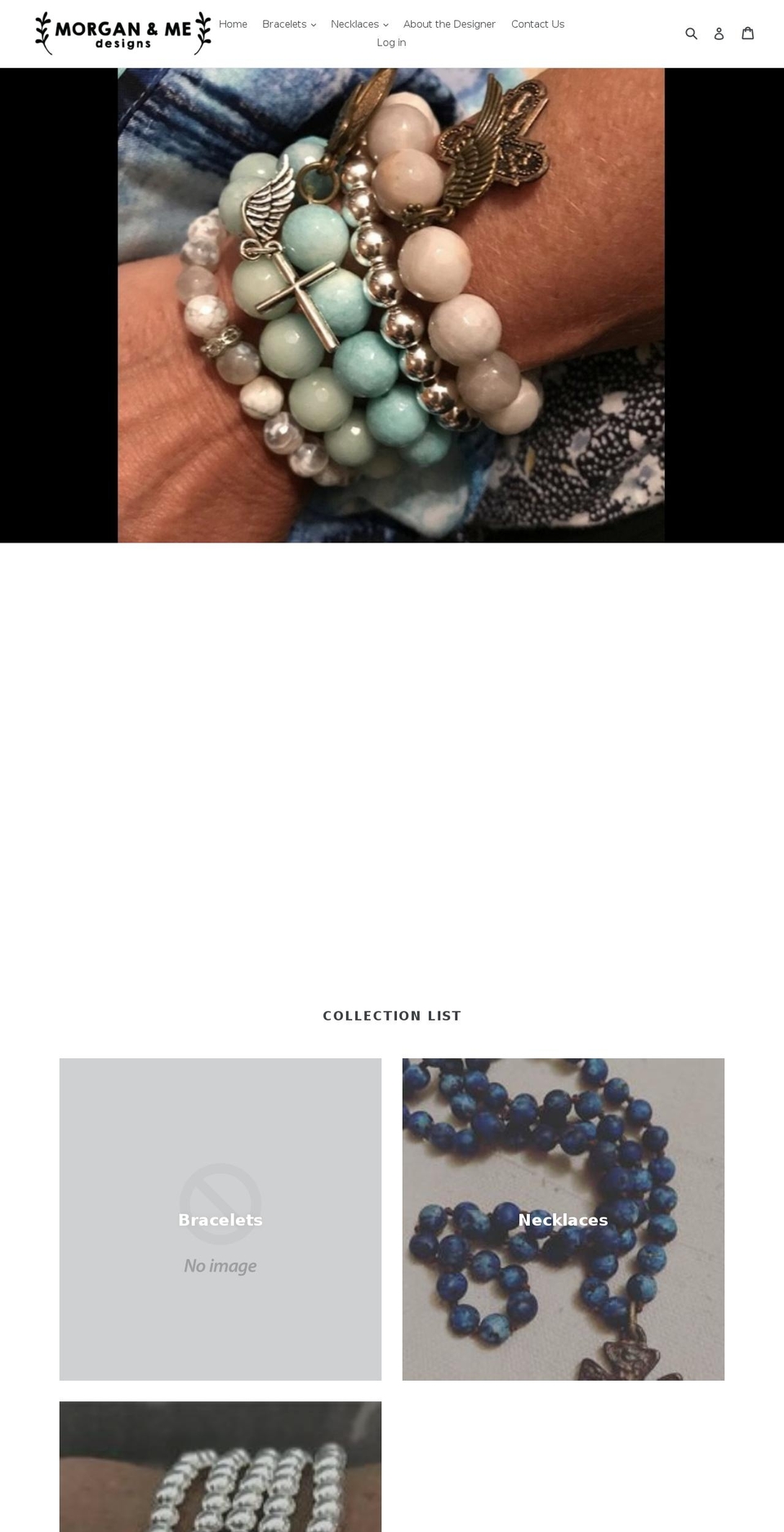 morganandmedesigns.com — Shopify storefront screenshot