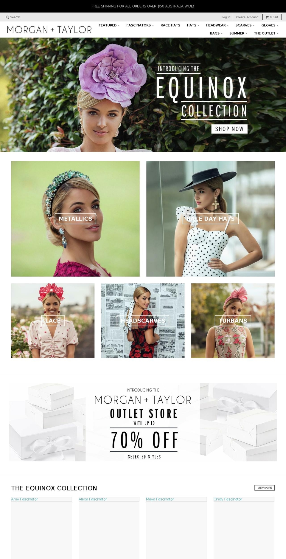 morganandtaylor.com.au shopify website screenshot