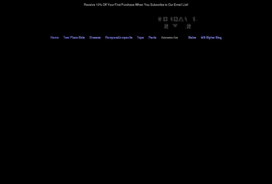 morganbstyles.com shopify website screenshot