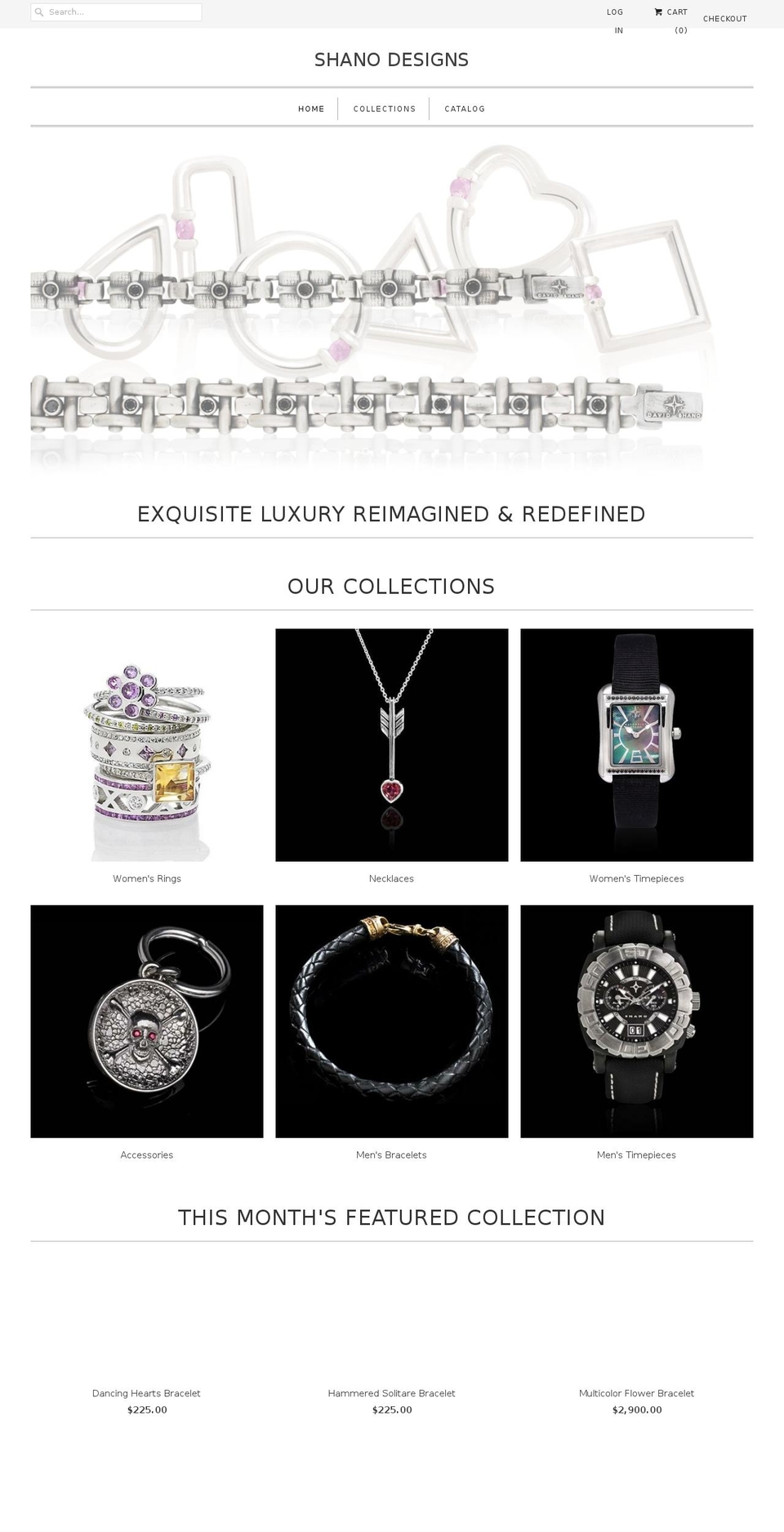 morganshano.com — Shopify storefront screenshot