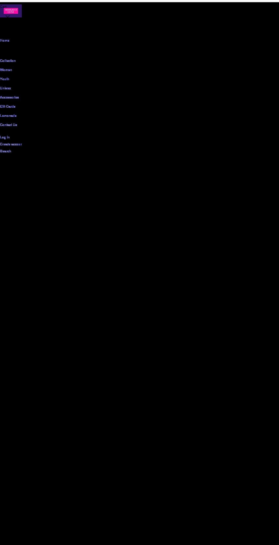 morghanelise.com shopify website screenshot