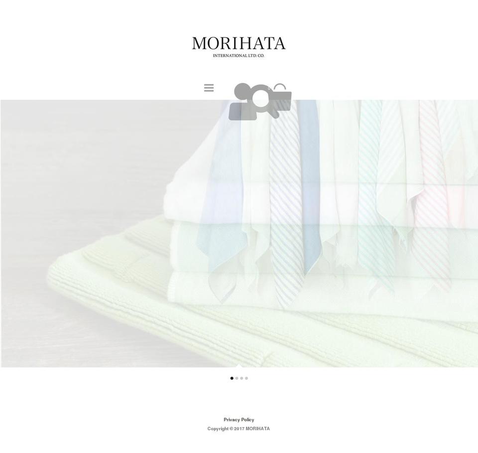 morihata.com shopify website screenshot