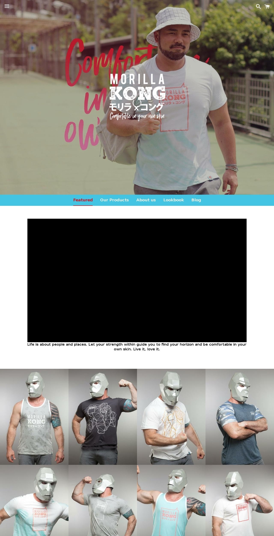 morillagorilla.com — Shopify storefront screenshot