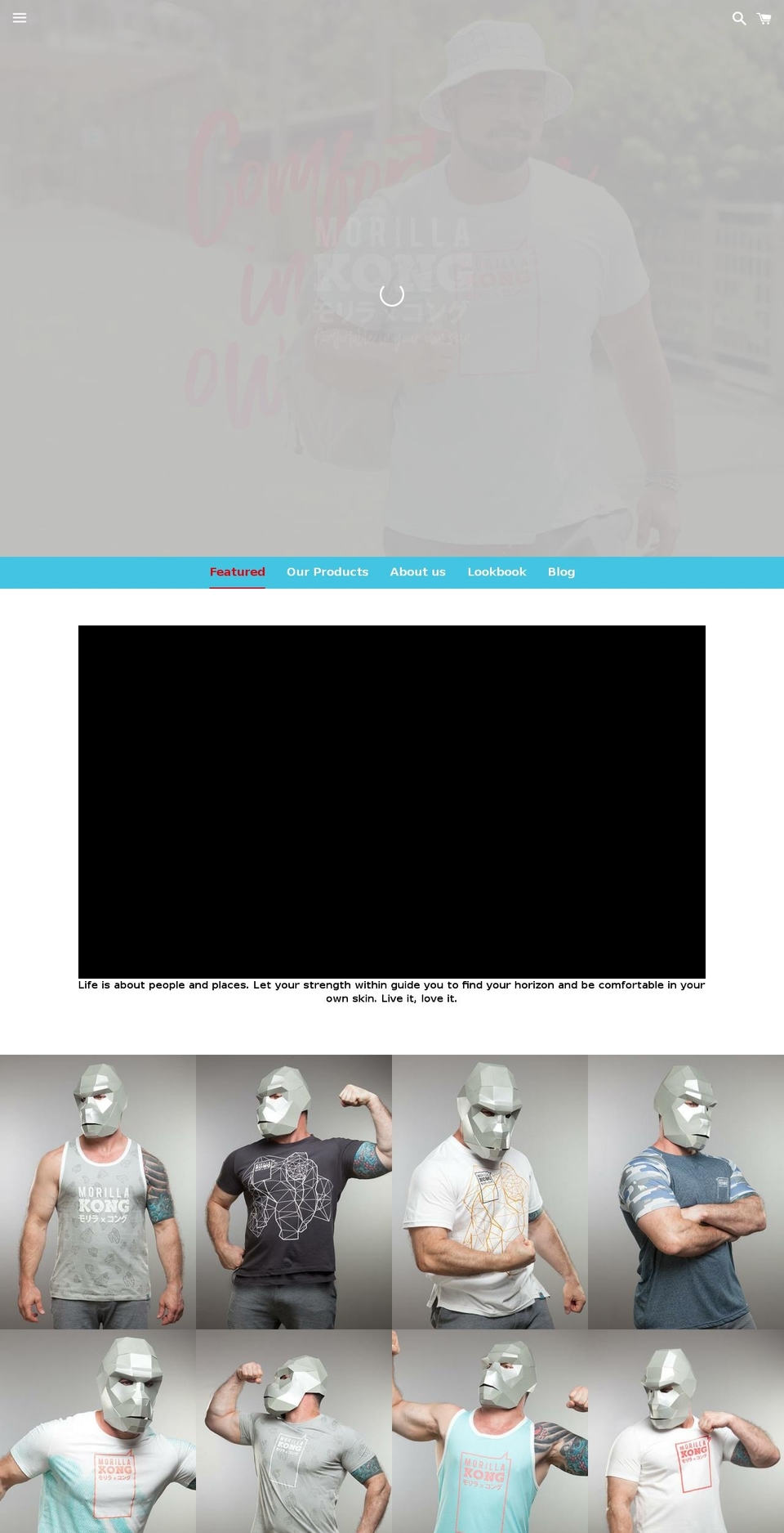 morillakong.com — Shopify storefront screenshot