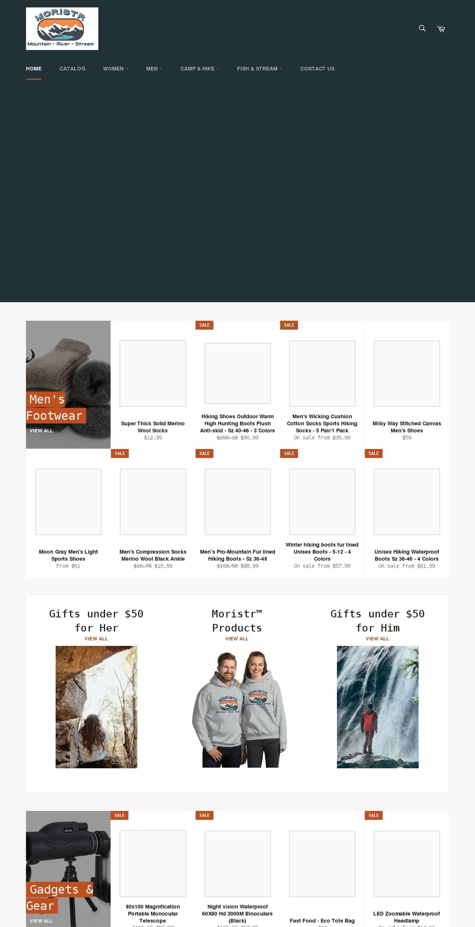 moristr.com shopify website screenshot