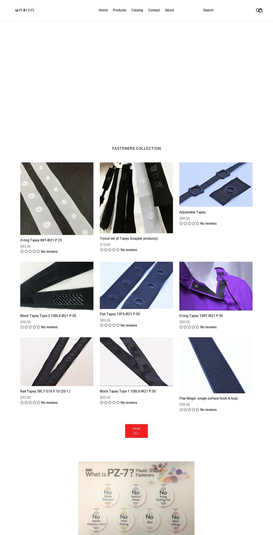 moritooverseas.com shopify website screenshot