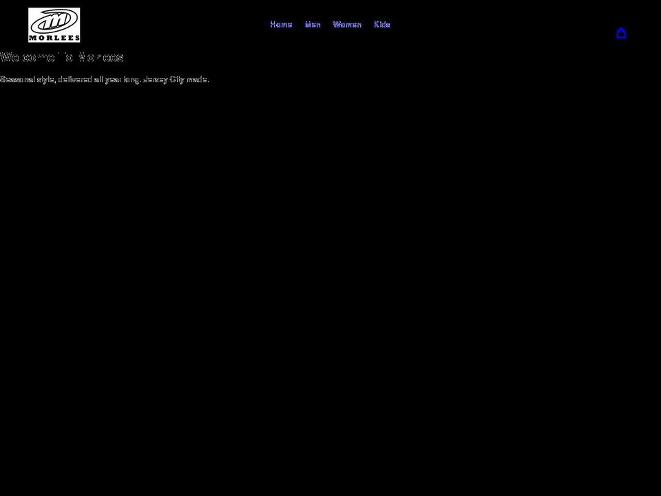 morlees.com shopify website screenshot