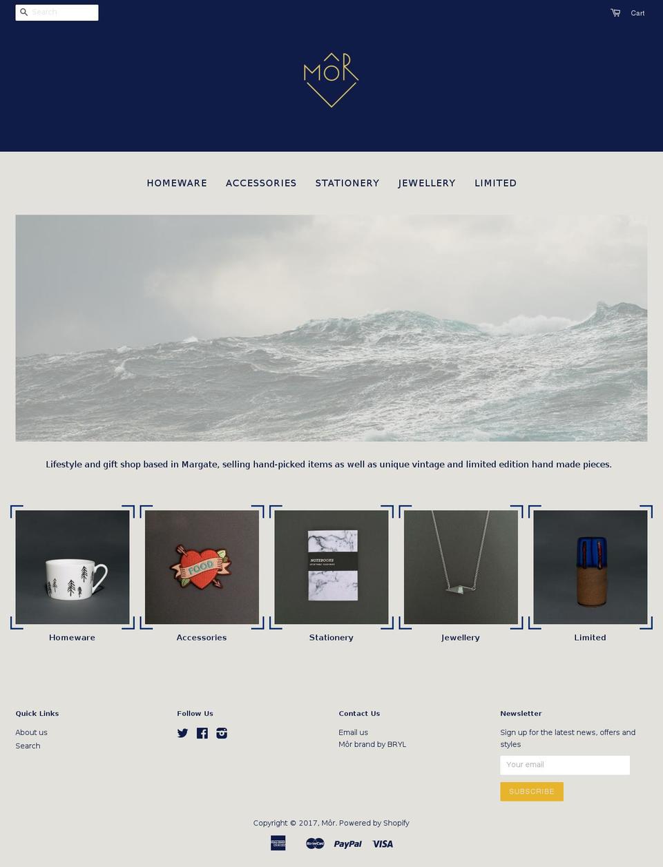 mormargate.com shopify website screenshot