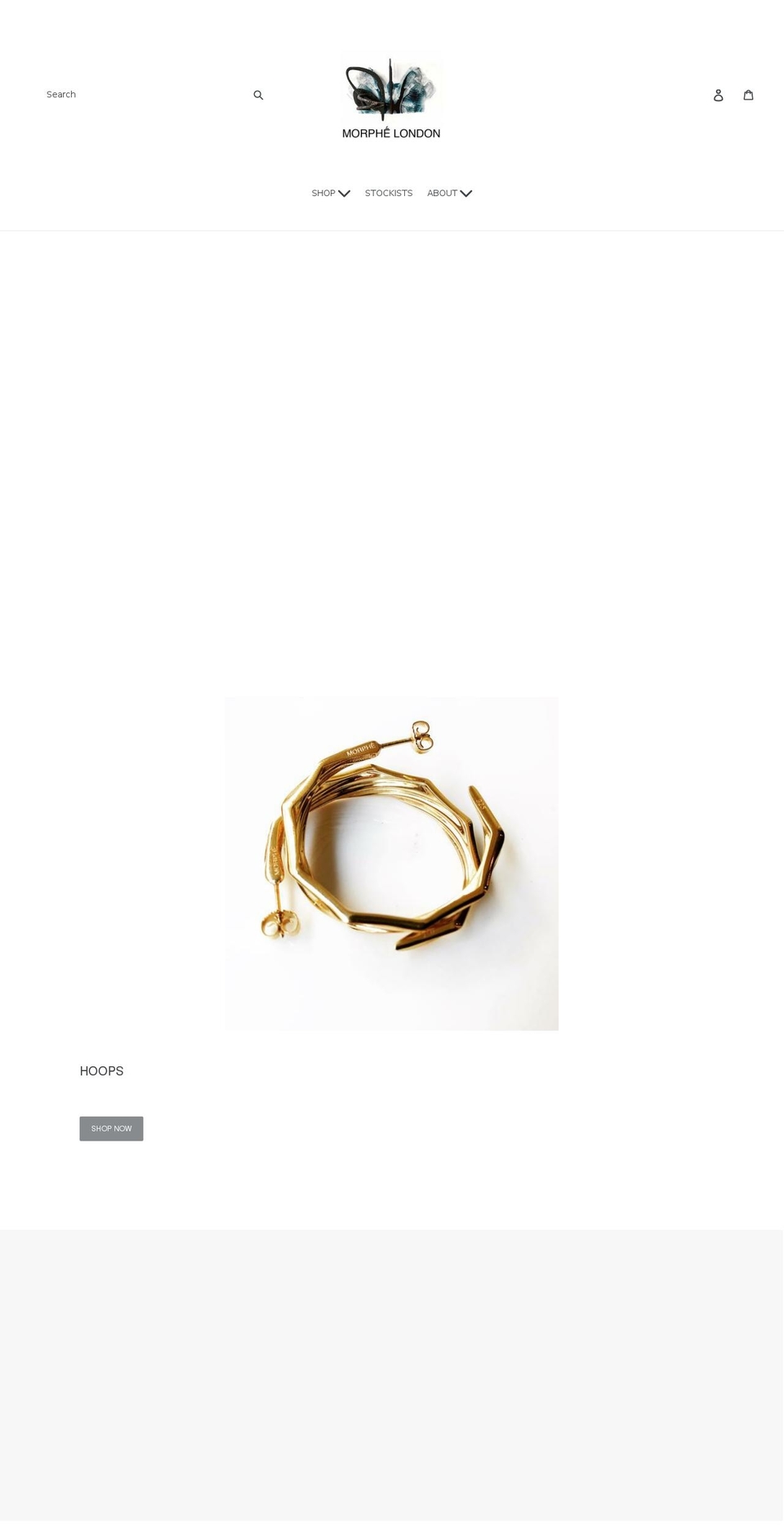 morphelondon.com — Shopify storefront screenshot