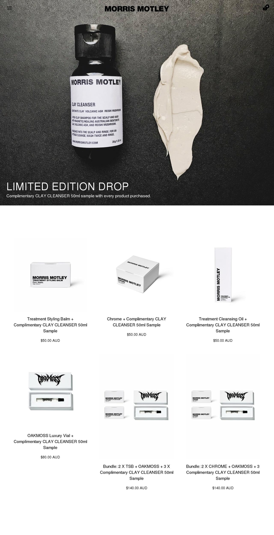 morrismotley.net shopify website screenshot