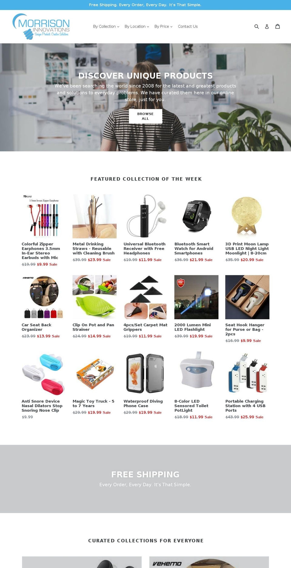 morrisoninnovations.com shopify website screenshot