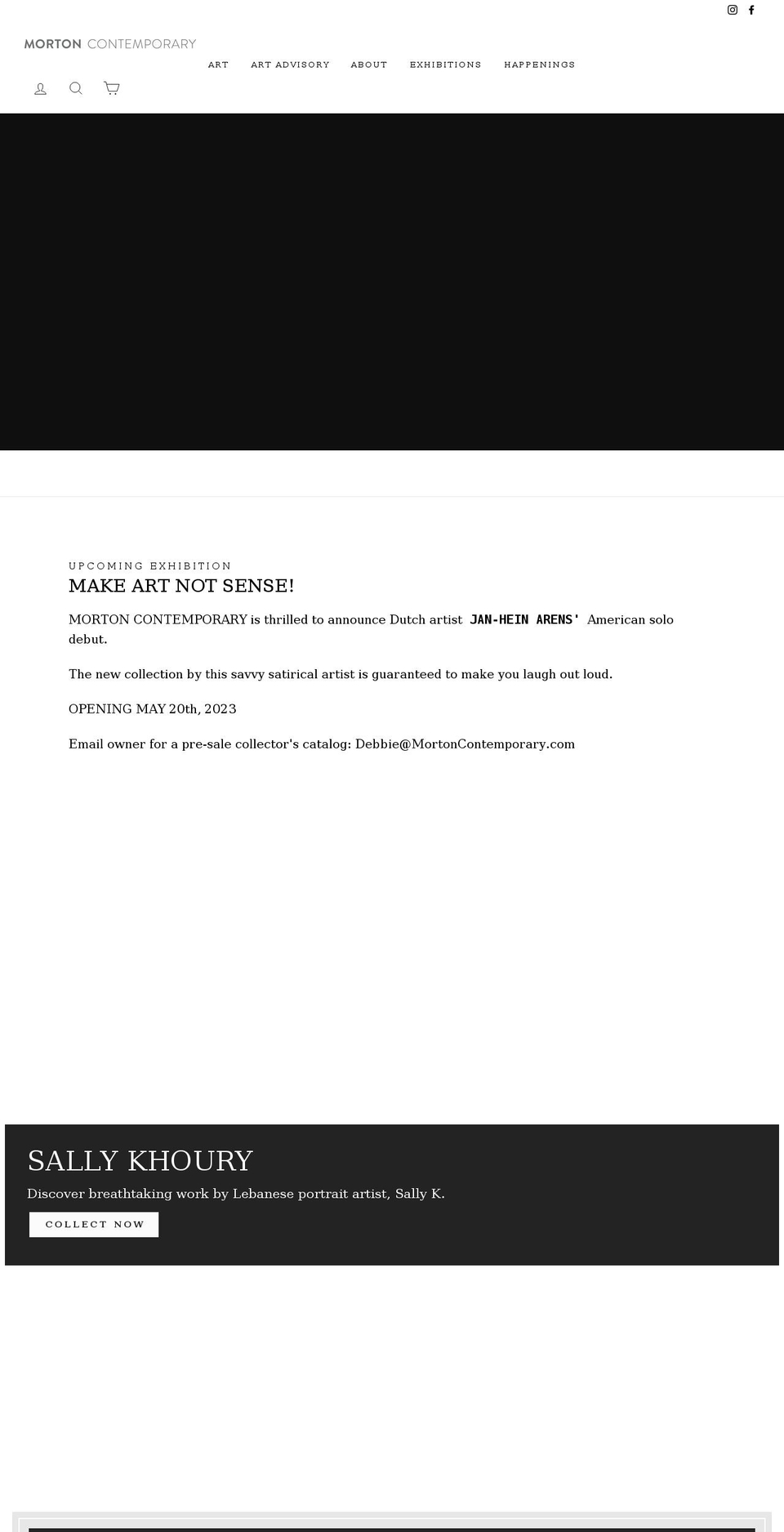 Morton+-+about Shopify theme site example mortoncontemporary.com
