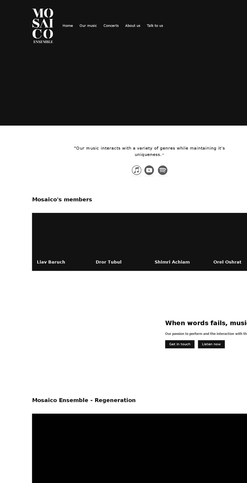 Copy of Motion Shopify theme site example mosaico-ensemble.com