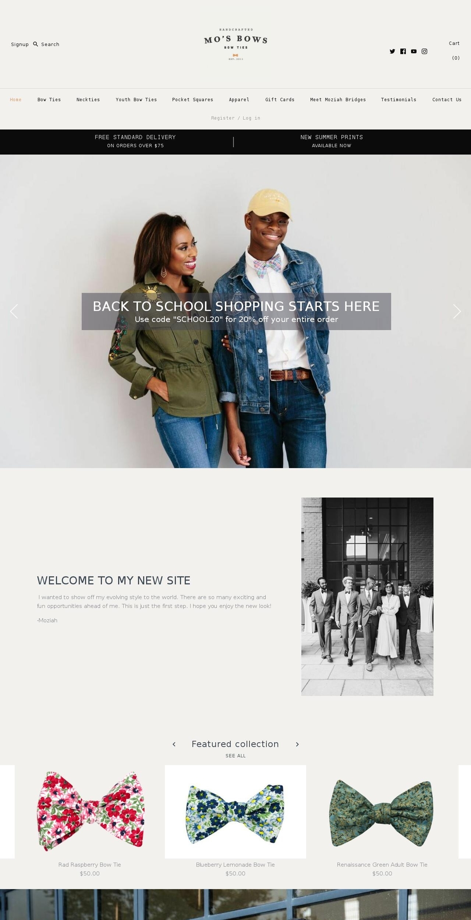 mosbowsmemphis.com shopify website screenshot