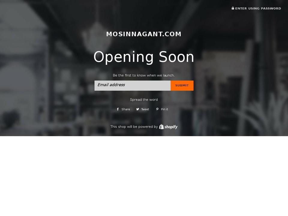mosinnagant.com — Shopify storefront screenshot