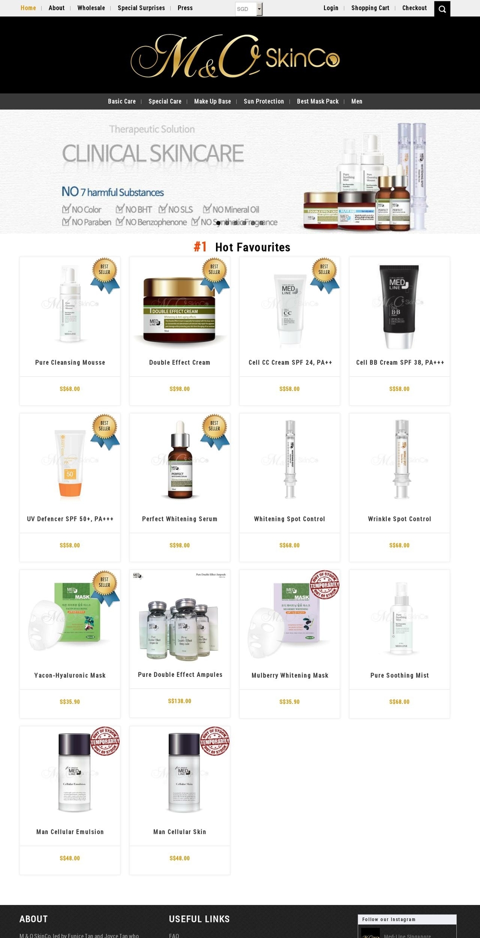 moskinco.com shopify website screenshot