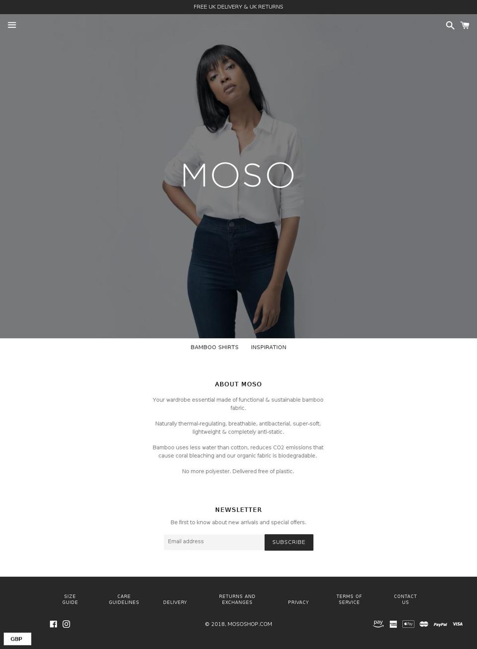 mososhop.com — Shopify storefront screenshot