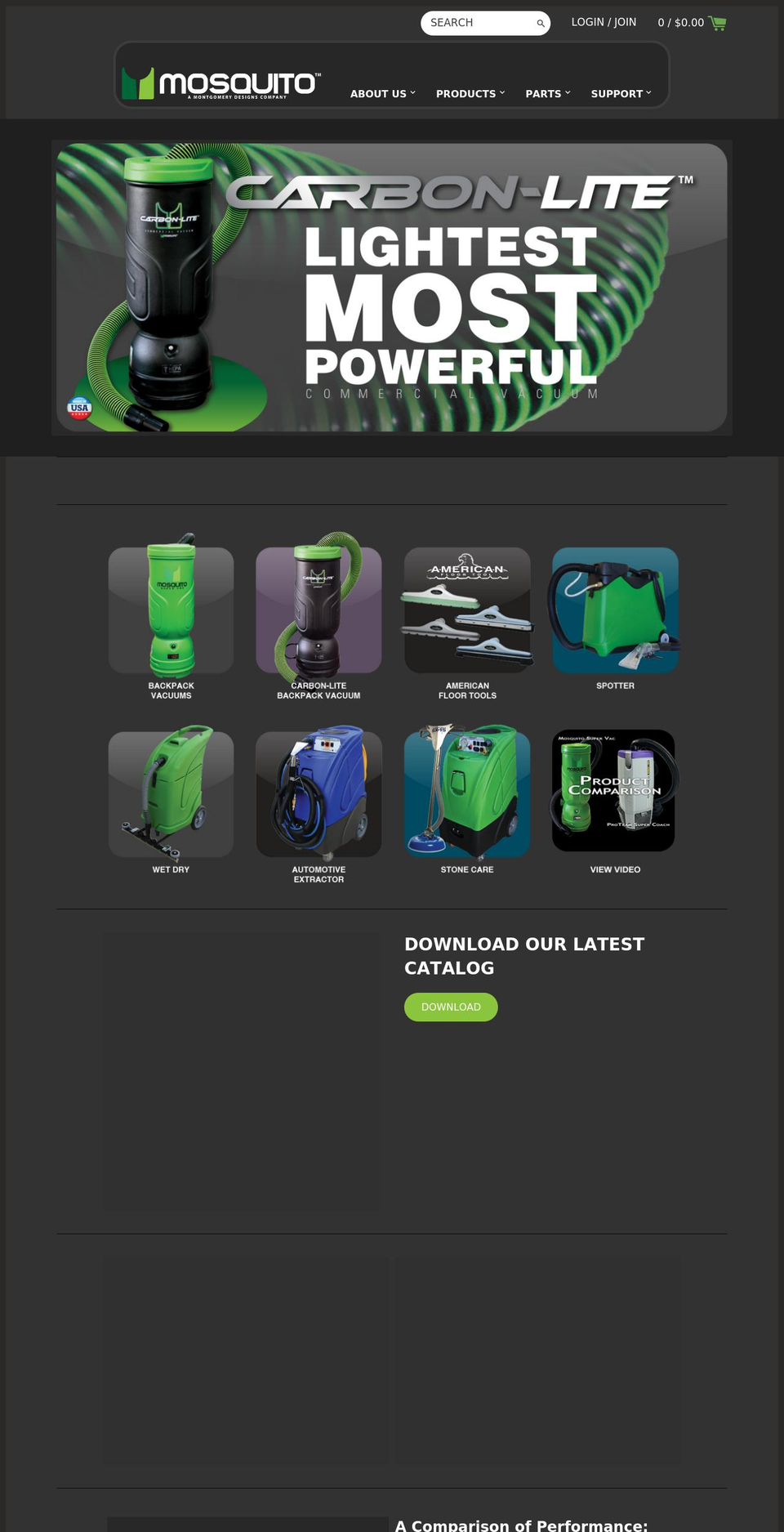 mosquito-america.com shopify website screenshot