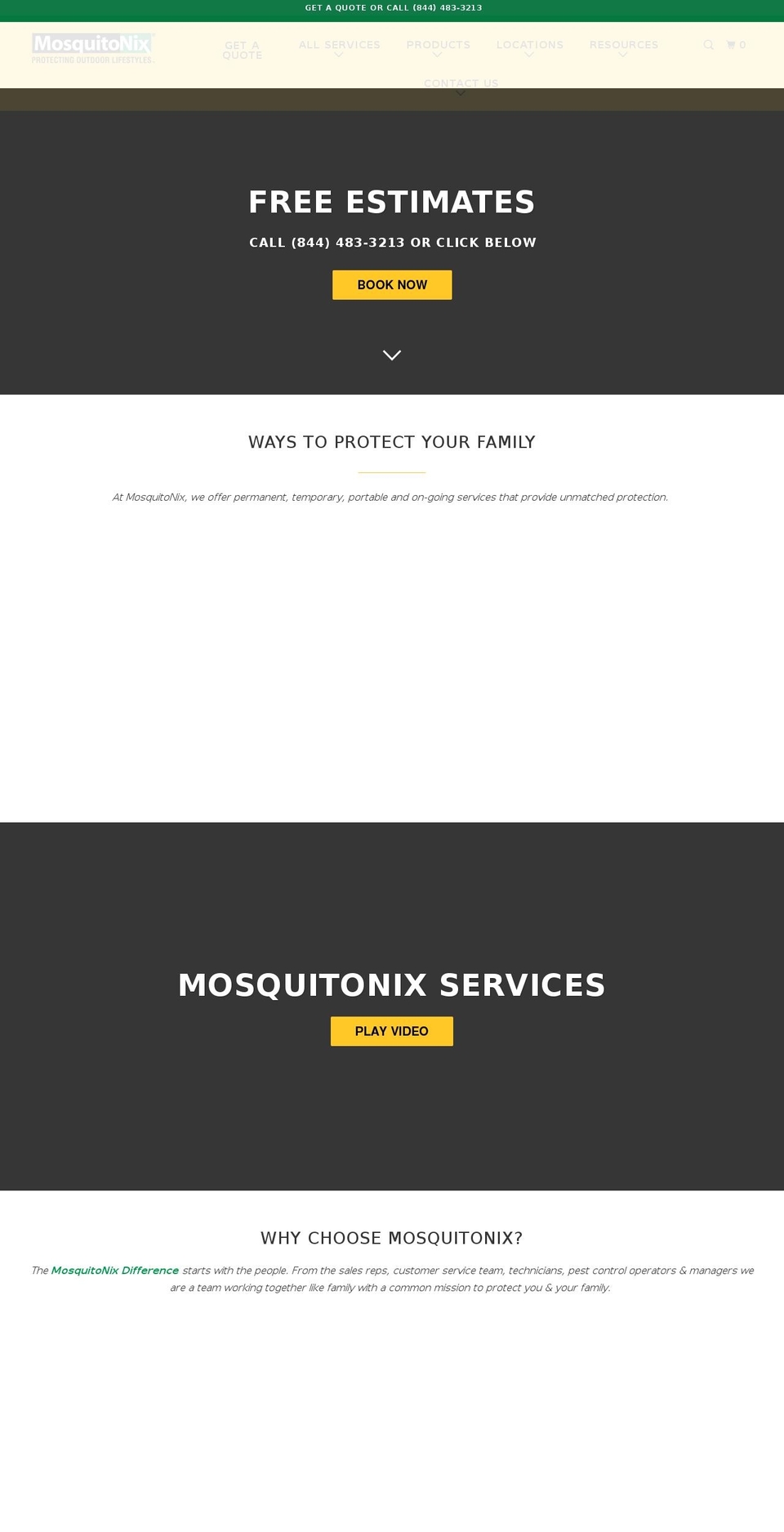 2018 Website - TD Shopify theme site example mosquitonixfranchisesystems.biz