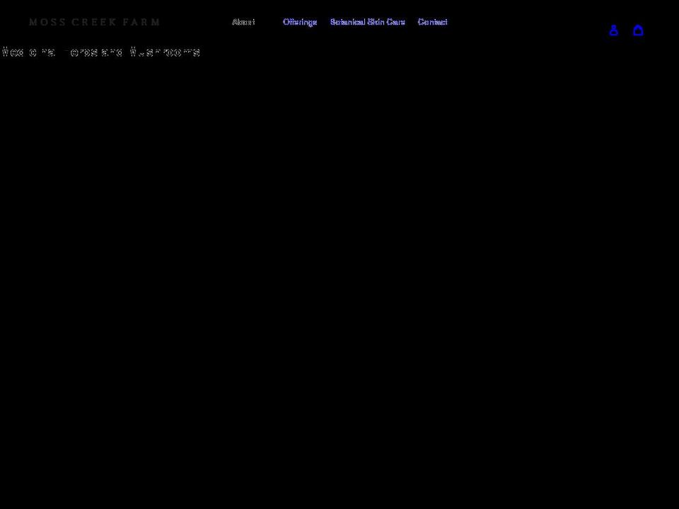 mosscreek.farm shopify website screenshot