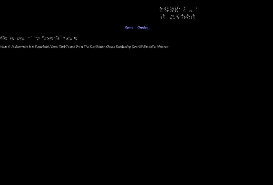 mossdupseamoss.com shopify website screenshot