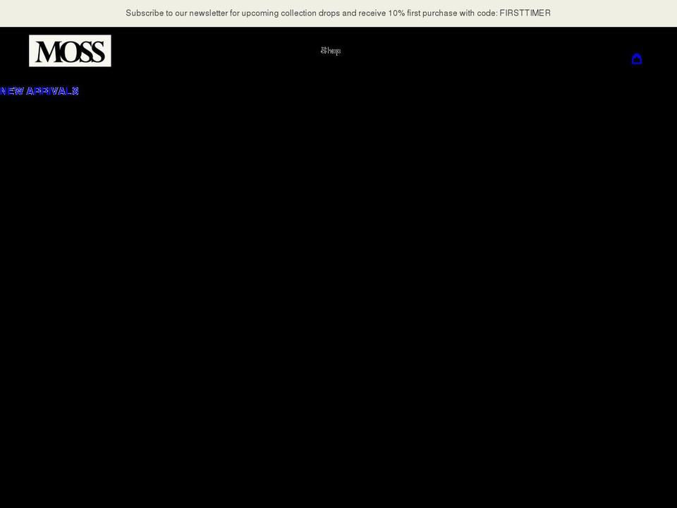 mossmtl.com shopify website screenshot