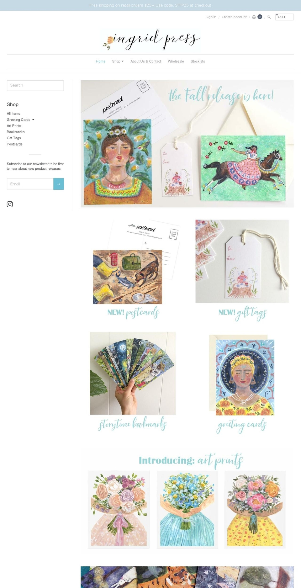 New launch- retail Shopify theme site example mosswoodpress.com