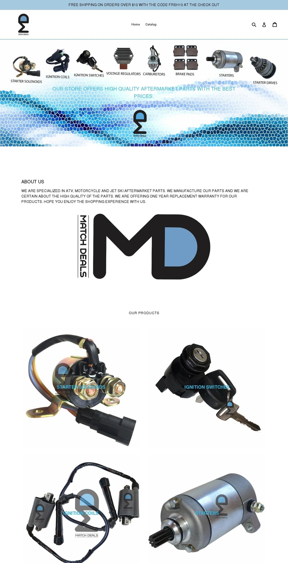motadin.com — Shopify storefront screenshot