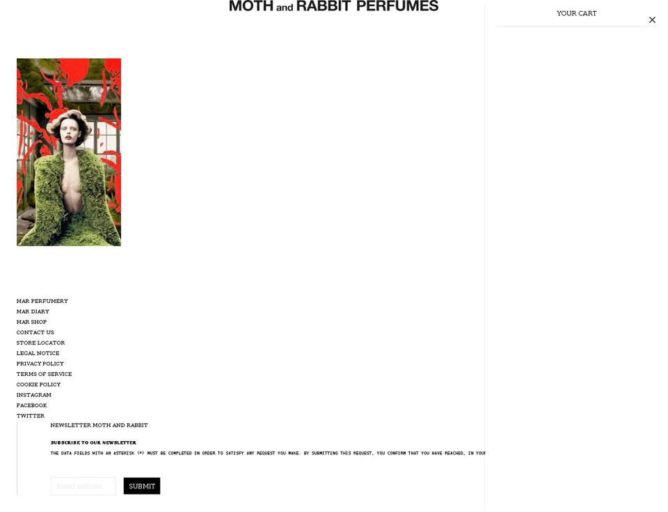 moth-rabbit.com — Shopify storefront screenshot