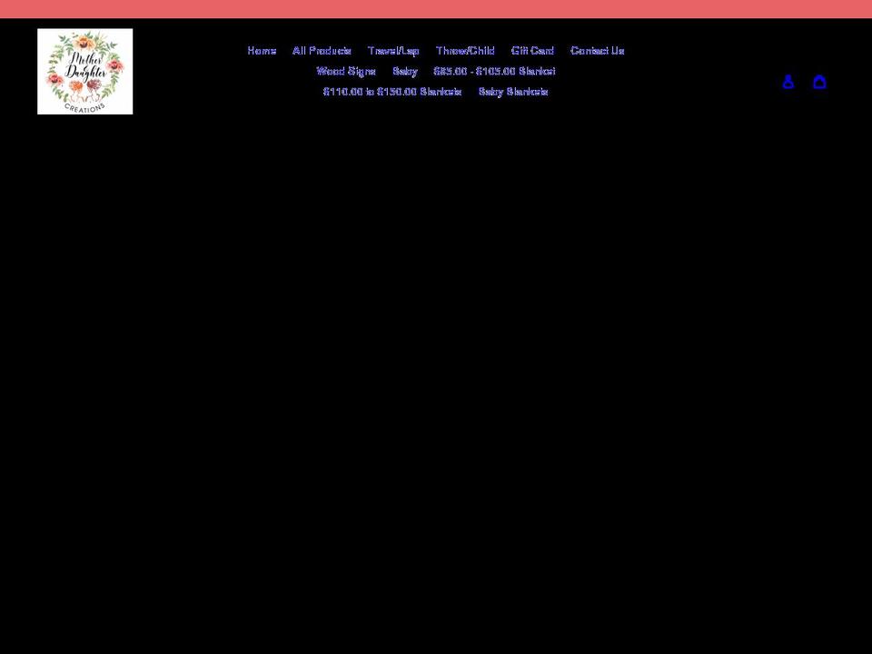 motheranddaughtercreations.com shopify website screenshot