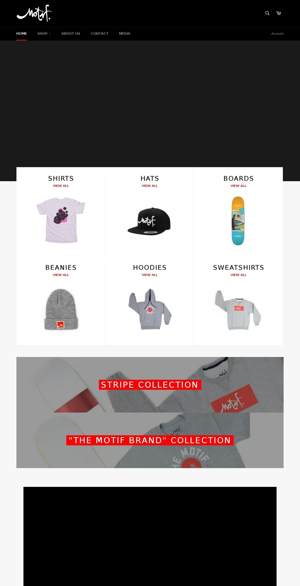 motifbrand.com — Shopify storefront screenshot
