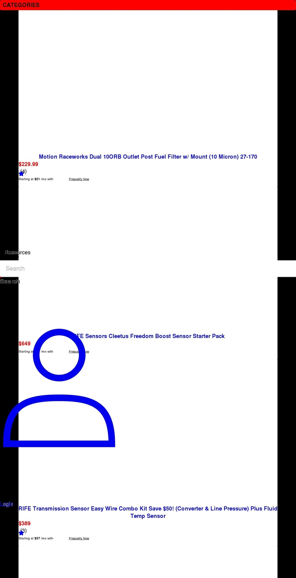 motionraceworks.com shopify website screenshot